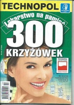 Lekarstwo na pamięć. 300 krzyżówek 10/2022