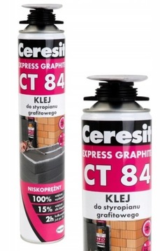 CERESIT KLEJ PU CT84 STYROPIAN GRAFIT EXPRESS 850