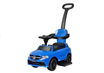 Mercedes Push Ride On 3in1 Барьеры Синий 328