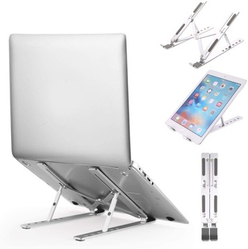 PODSTAWKA POD LAPTOPA TABLETA STOLIK ALUMINIUM