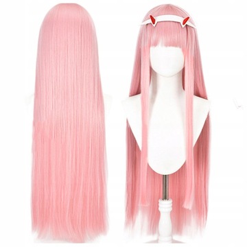 PERUKA cosplay anime DARLING IN THE FRANX zero two