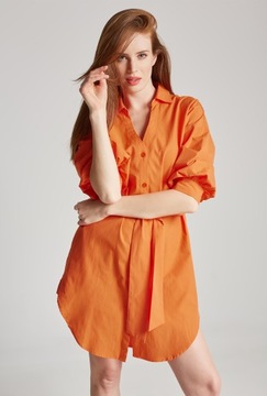 Sukienka koszulowa Gatta Penelope ORANGE rozmiar L