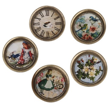 Дверная ручка гардероба, ручка для девочки 04