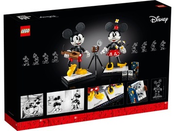 LEGO 43179 DISNEY Микки Маус и Минни Маус.