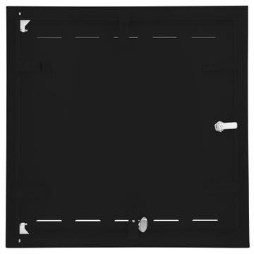 Дверная дверь газовых дверей 60x80 черная