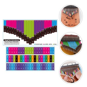 НАКЛЕЙКИ ДЛЯ ЗАМЕТОК MORPHIE PORTABLE 21 KEY KALIMBA