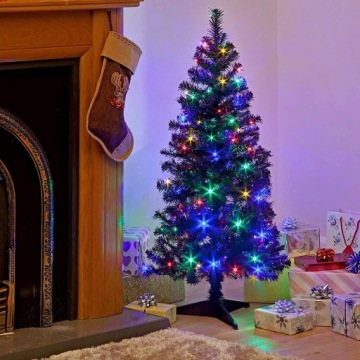 Рождественские елочные гирлянды 200 светодиодов НАРУЖНЫЕ В ПОМЕЩЕНИИ РОЖДЕСТВЕНСКИЕ МНОГОЦВЕТНЫЕ 13m XL