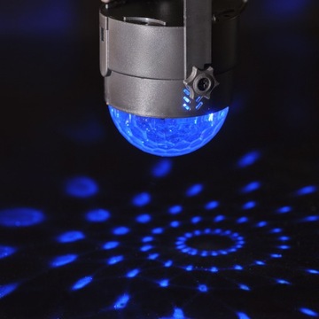 ДЕНВЕРСКИЙ ДИСКО-ПРОЕКТОР RGB ДИСКО-ШАР + ПУЛЬТ ДИСТАНЦИОННОГО УПРАВЛЕНИЯ