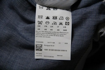 Льняной пиджак приталенного кроя Hugo Boss Marquel _ S/M