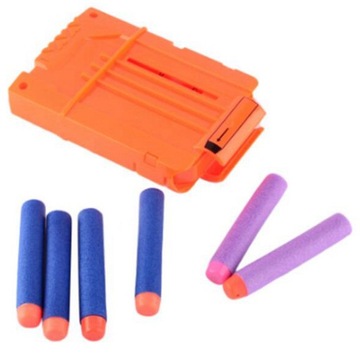MAGAZYNEK NA STRZAŁKI PISTOLETU NERF + 20 STRZAŁEK NA STRZAŁKI POJEMNY