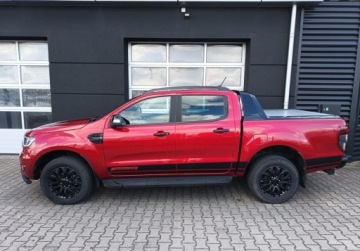 Ford Ranger V Podwójna kabina Facelifting 2019 2.0 EcoBlue 213KM 2022 Ford Ranger 2.0 EcoBlue 213KM STORMTRAK Automat 4X4 SalonPL FV23 2.0 213KM, zdjęcie 11