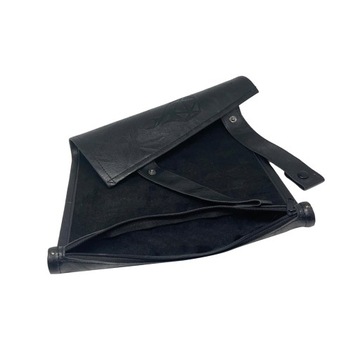 Ящик для хранения коврика для игральных костей, мягкий внутренний держатель из полиуретана для многосторонних игральных костей, черный