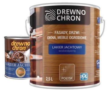 DREWNOCHRON LAKIER JACHTOWY 2,5L POŁYSK
