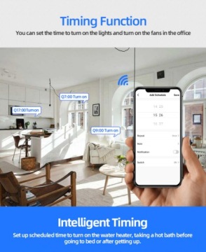 TUYA Smart 10A WiFi переключатель контроллер реле