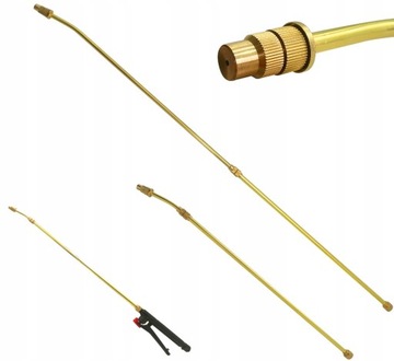 САДОВЫЙ РЮКЗАК-ОПРЫСКИВАТЕЛЬ 18 Л РУЧНОЙ + ЛАТУННОЕ КОПЬЕ 100 СМ НАСАДКИ