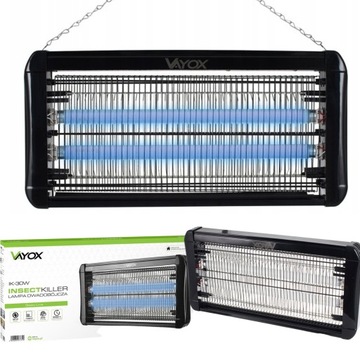 LAMPA OWADOBÓJCZA NA MUCHY KOMARY OWADY MOCNA