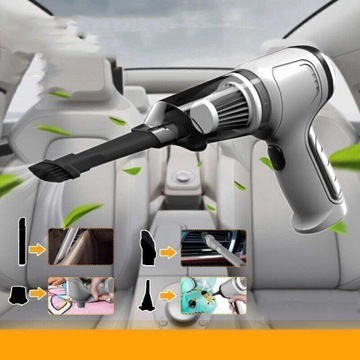 РУЧНОЙ АВТОМОБИЛЬНЫЙ ПЫЛЕСОС, БЕСПРОВОДНОЙ АККУМУЛЯТОРНЫЙ ПЫЛЕСОС 120 Вт