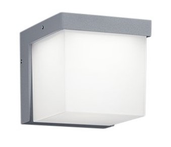 KINKIET ZEWNĘTRZNY SIWY ELEWACYJNY 3,5W LED