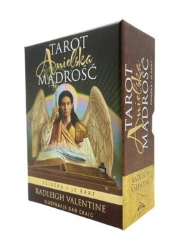 Tarot ANIELSKA MĄDROŚĆ (karty tarota + książka)