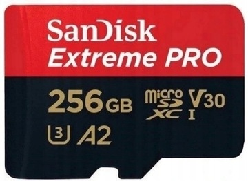 Karta microSD SanDisk Extreme Pro 256 GB