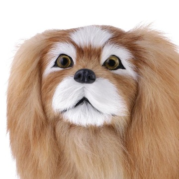 Wypchana Zabawka Pluszowa, Figurka Zwierzątka Pies Pekińczyk,