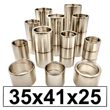 ŁOŻYSKO ŚLIZGOWE TULEJA MOSIĘŻNA PBM E60 35x41x25