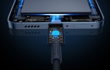 КАБЕЛЬ BASEUS STRONG USB-C НА USB TYPE-C ДЛЯ ТЕЛЕФОНА PD 100 Вт QC 5A 2M