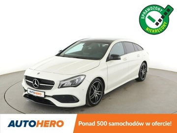 Mercedes CLA C117 Shooting Brake Facelifting 1.6 180 122KM 2017 Mercedes CLA 180 GRATIS! Pakiet Serwisowy o