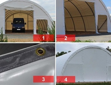 складская палатка тентовый зал 9,15х20м