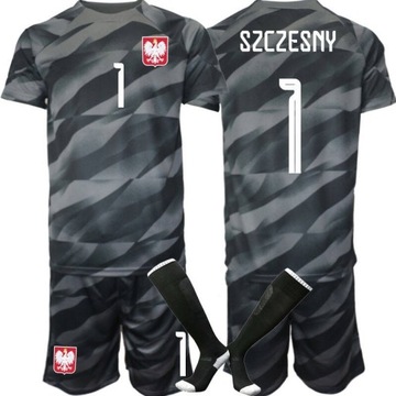 23-24 Polska Piłka nożna Zestaw nr 1 Szczęsny Bramkarz + Czarny
