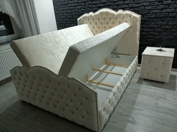 КОНТИНЕНТАЛЬНАЯ КРОВАТЬ ГЛАМУР 160X200