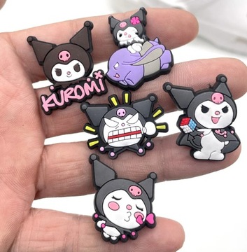 PINY PRZYPINKI DO BUTÓW CROCS WPINKI Hello Kitty Kuromi 10 sztuk nr 4