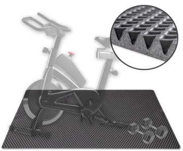 Mata ochronna pod sprzęt FITNESS BIEŻNIE ORBITREK ROWER WIOŚLARZ 135x70