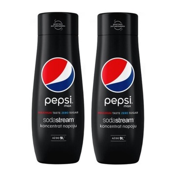 Syrop SODASTREAM Pepsi Max Zero bez cukru 2 x 440