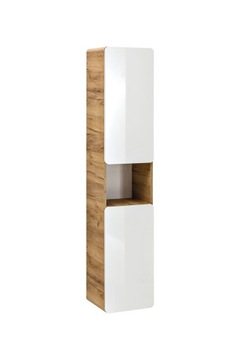 Wysoki Słupek Łazienkowy 170 cm Szafka Wisząca