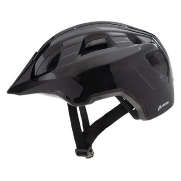 Велосипедный шлем регулировка 55-58 см фирменные полосы bk M