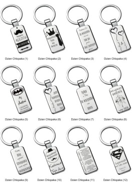 Элегантный брелок для ключей с персонализацией 03