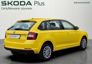 Skoda Rapid II Liftback Facelifting 1.6 TDI CR 115KM 2017 Skoda RAPID Po serwisie ASO - Klimatyzacja - Podlokietnik - Czujniki parko, zdjęcie 3