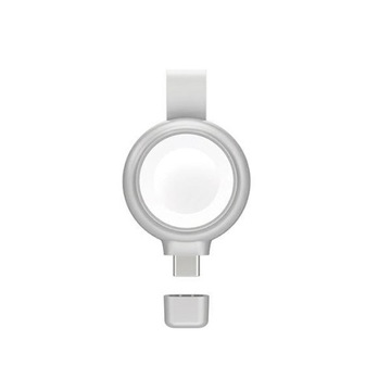 4smarts Ładowarka indukcyjna MFI Fast Charger dla Apple Watch srebrna/silve