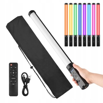 Ручной светодиодный RGB-светильник для видеосъемки