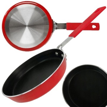 PATELNIA ALUMINIUM TRADYCYJNA POWŁOKA NON-STICK