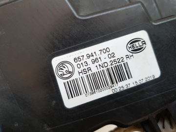 HALOGEN PRAVÝ SKODA SCALA