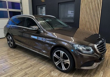 Mercedes Klasa C W205 Kombi 200 BlueTEC 136KM 2015 Mercedes-Benz Klasa C MANUAL1.6 BlueTEC gwarancja bezwypadkowy NAVI SKOR, zdjęcie 4