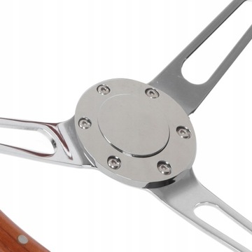 15-ДЮЙМОВЫЙ КЛАССИЧЕСКИЙ РУЛЬ ИЗ НЕРЖАВЕЮЩЕЙ СТАЛИ