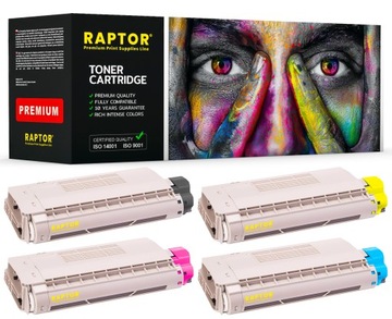 4x TONER DO OKI MC873dnx MC880 MC883 MC883dn XL