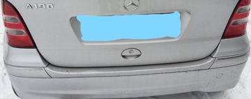 MERCEDES A TŘÍDA W168 NÁRAZNÍK ZADNÍ CHRÓM LACK 761