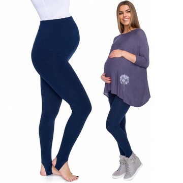 OCIEPLANE LEGGINSY CIĄŻOWE GETRY ZAPIĘTKA LSPRG S