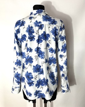 GANT koszula damska bluzka bawełniana w kwiaty na upały 36/38