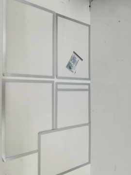 6 магнитных самоклеящихся рамок Durable A3 с откидной передней стороной