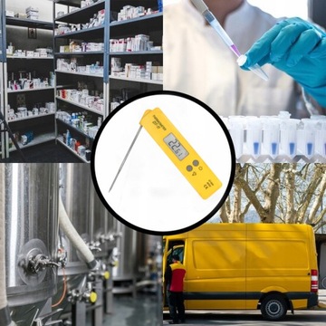 Точный цифровой пивной термометр с зондом DT-11.